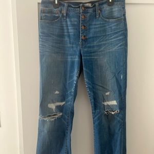 Madewell Cali Demi-Boot Jeans